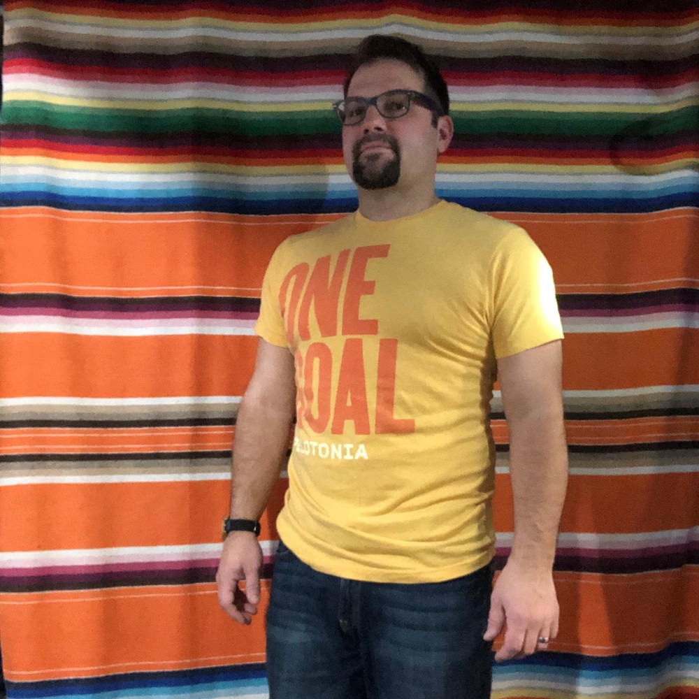 Pelotonia homage “One Goal” Tee,